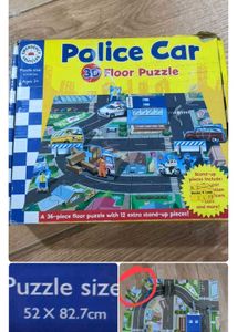 Thomas And Friends Game & Police Car Puzzle