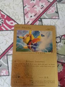 Rare Pokemon Golden Cards
