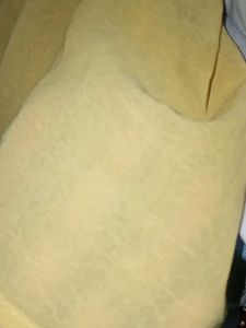 Yellow Ruffled Tiered Dress