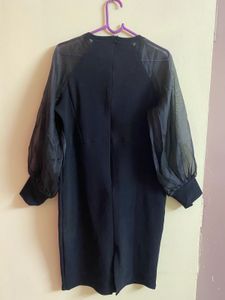 Sassafras Black Body Con Dress