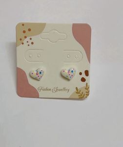 Heart Stud Earrings