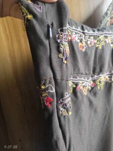 Floral Embroidered Dress