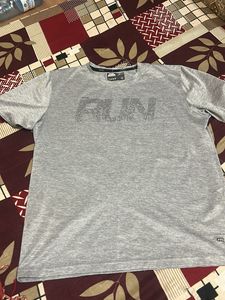 Gray RUN T-Shirt