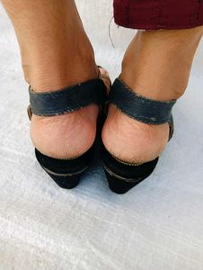 Bronze Strappy Sandals