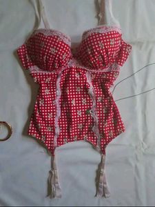 Gingham Corset 🍒
