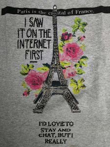 Paris Eiffel Tower Graphic Tee