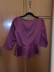 Burgundy Top