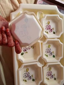 Trai Plastics Surving Set Dinner Guest Dry Fruit