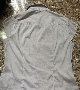 Striped Button-Down Shirt