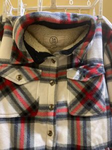 Unisex Plaid Flannel Jacket