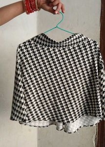 🖤🤍 Premium Houndstooth Mini Skirt for Women