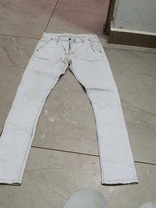 White Denim Jeans