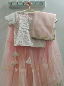 Pink Ethnic Skirt
