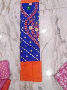Unstich  Blue And Orange  Color Combinations  Suit
