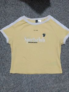 H&M Sportsclub Crop Top