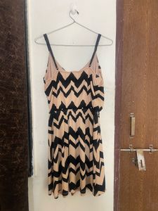 Chic Chevron Slip Dress