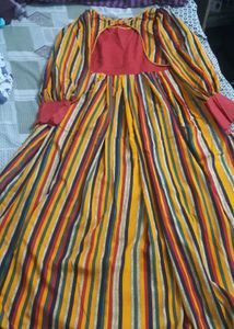 Striped Maxi Dress