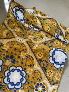 Patterned Crop Top