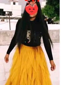 Tiered Ruffle Skirt