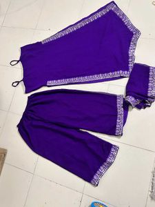 Purple Kurta Set Never Used