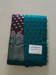 Saree Chikankari Blouse Design