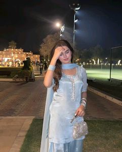 Aqua Blue Farsi Salwar Suit