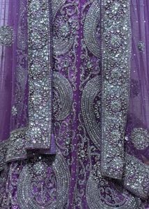 Elegant Purple Lehenga Choli