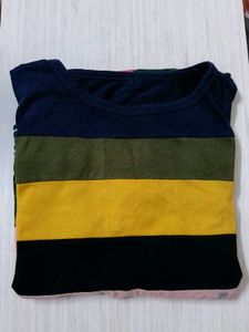 Multicolor Crop Top