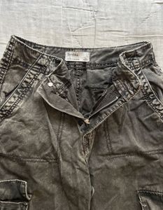 Charcoal Cargo Pants🪩
