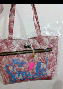 Betsey Johnson Floral Tote Bag