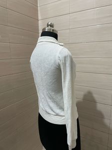 ZARA sweatshirt with full zip for women