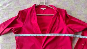 Bright Red Blazer - Size L