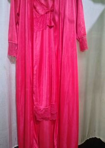 Elegant Pink Nighty 😻💓🤫