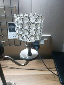 Silver Plated Crystal Candelabra