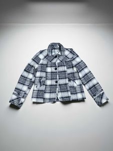 Plaid Checked Women's Coat