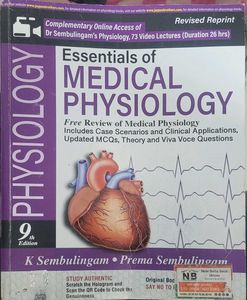 Essentials of Medical Physiology - 9th Edition