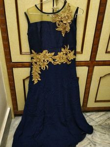 Beautiful Kurta With Golden Leggings