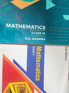 R.D. Sharma Math Books - Class IX & X