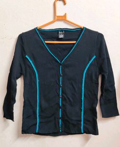 Stylish Black Cardigan