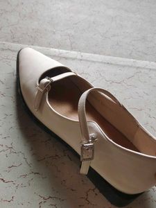 Japanese Cream Mary Jane Shoes