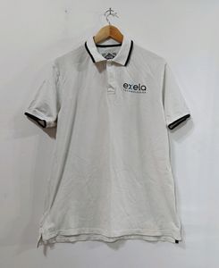 Bare Denim White T-Shirt (Men)