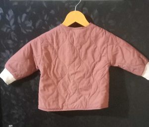Adorable Quilted Baby Jacket