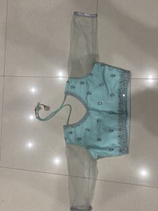 Selling Lehanga Choli Sky Blue Colour