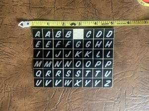 Alphabet Stickers