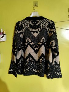 Patterned Knit Sweater