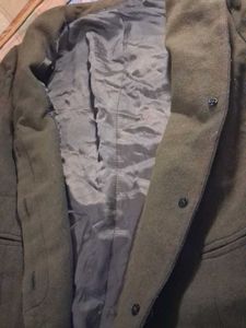 Vintage Olive Green Jacket / Coat (Unisex)