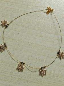 🆕 Stone Floral Choker Necklace