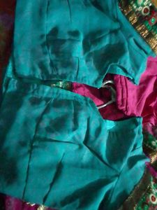 Teal Saree Blouse