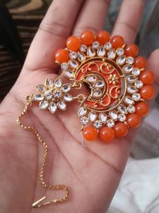 Mangtika And Earings Set