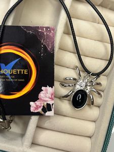 Spider Pendant Necklace